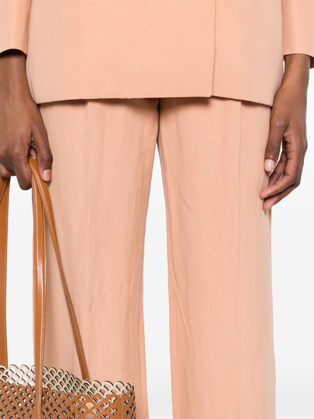 straight-leg trousers - 5