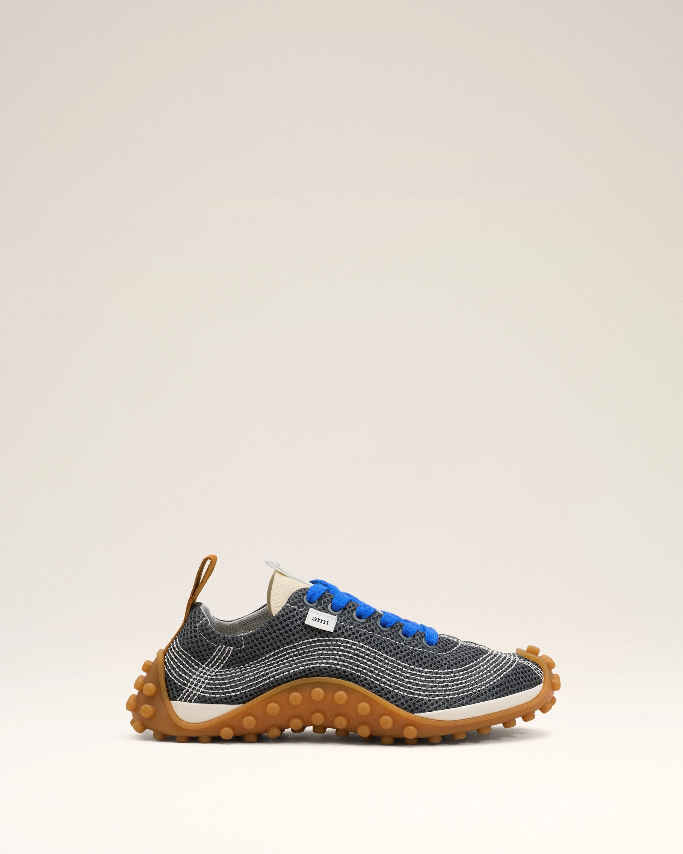GREY MESH MIRAGE SNEAKERS - 1