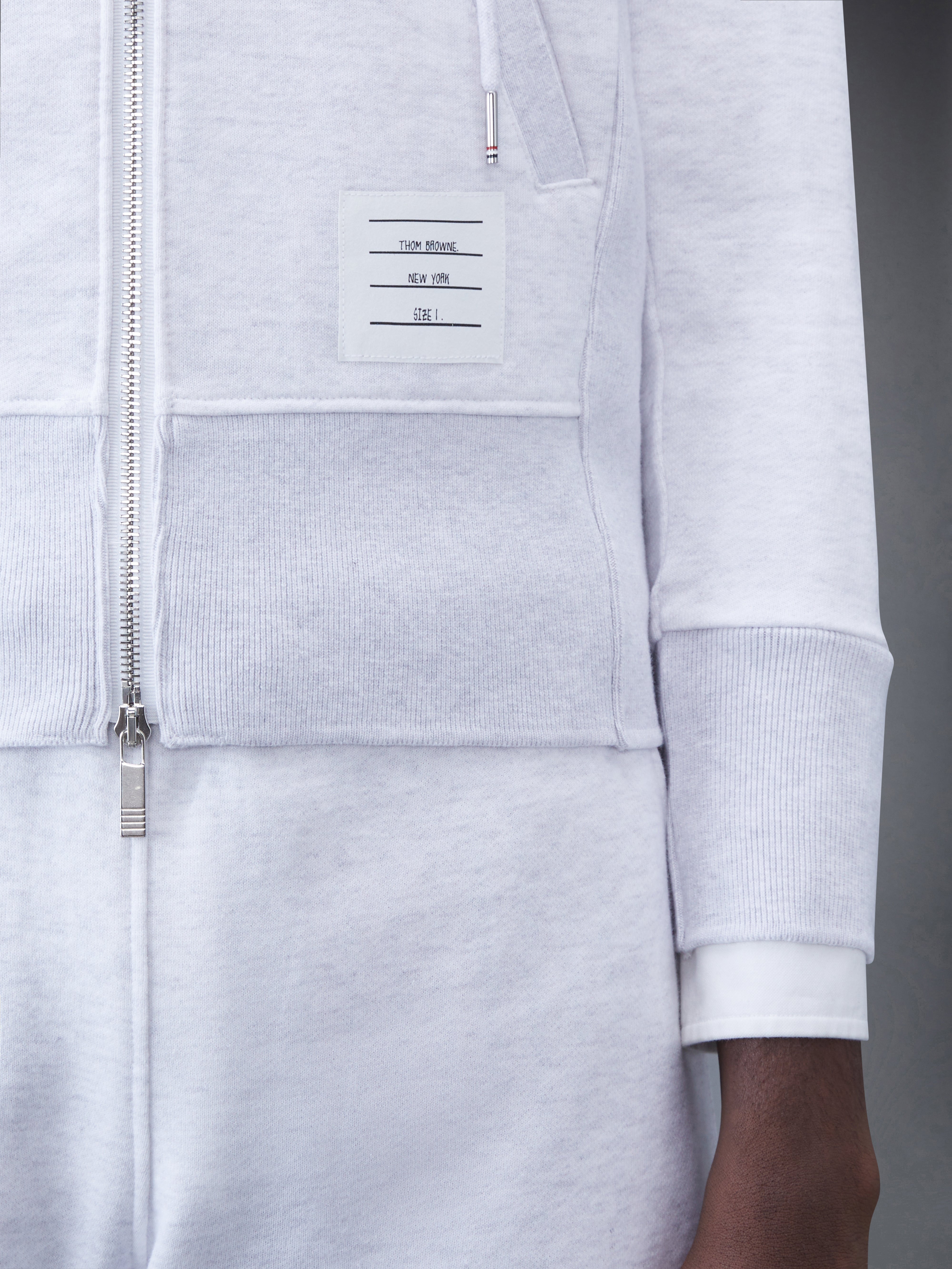 CLASSIC LOOPBACK 4-BAR ZIP HOODIE - 6
