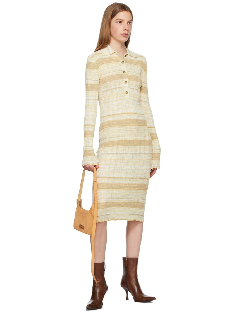 Acne Studios SSENSE Exclusive Beige Midi Dress outlook