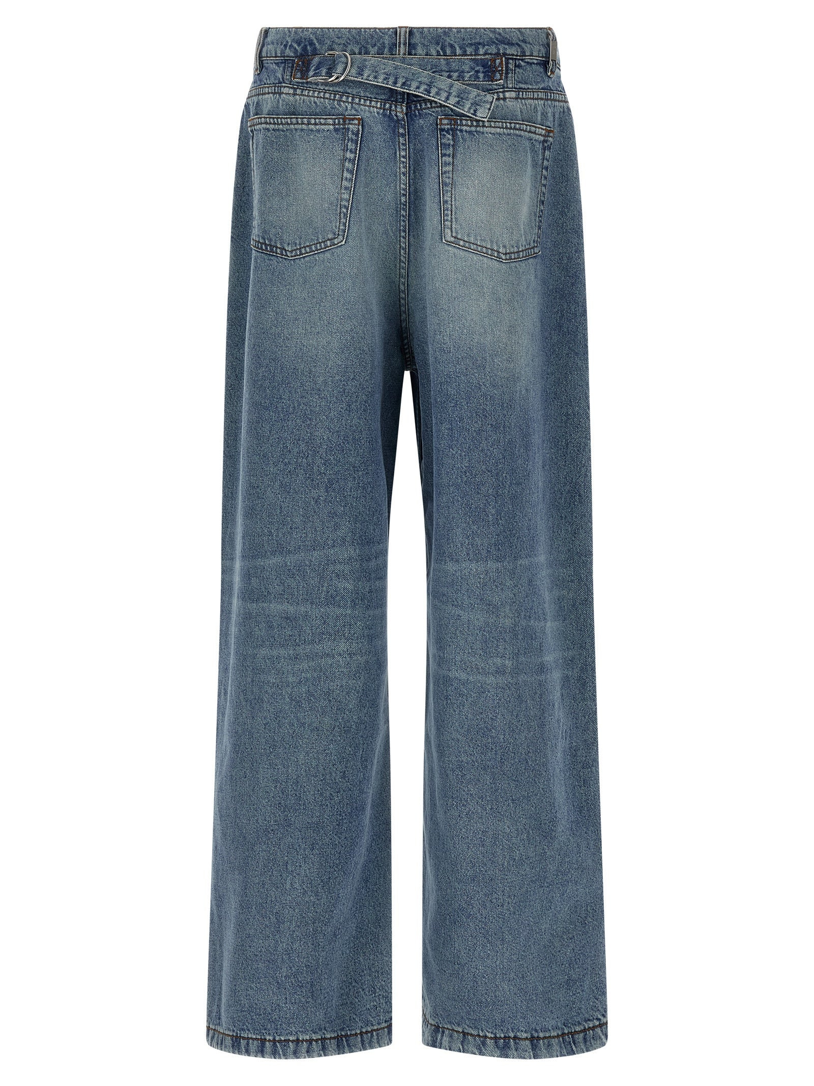 Wide Leg Jeans Light Blue - 2