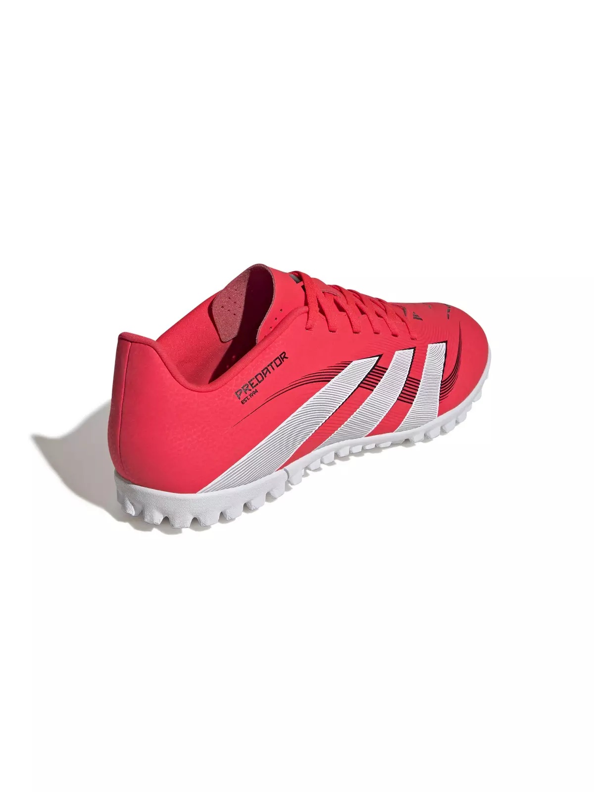 Predator Club Turf "Lucid Red/Ftwr White/Core Black" Unisex Soccer Shoe - 4