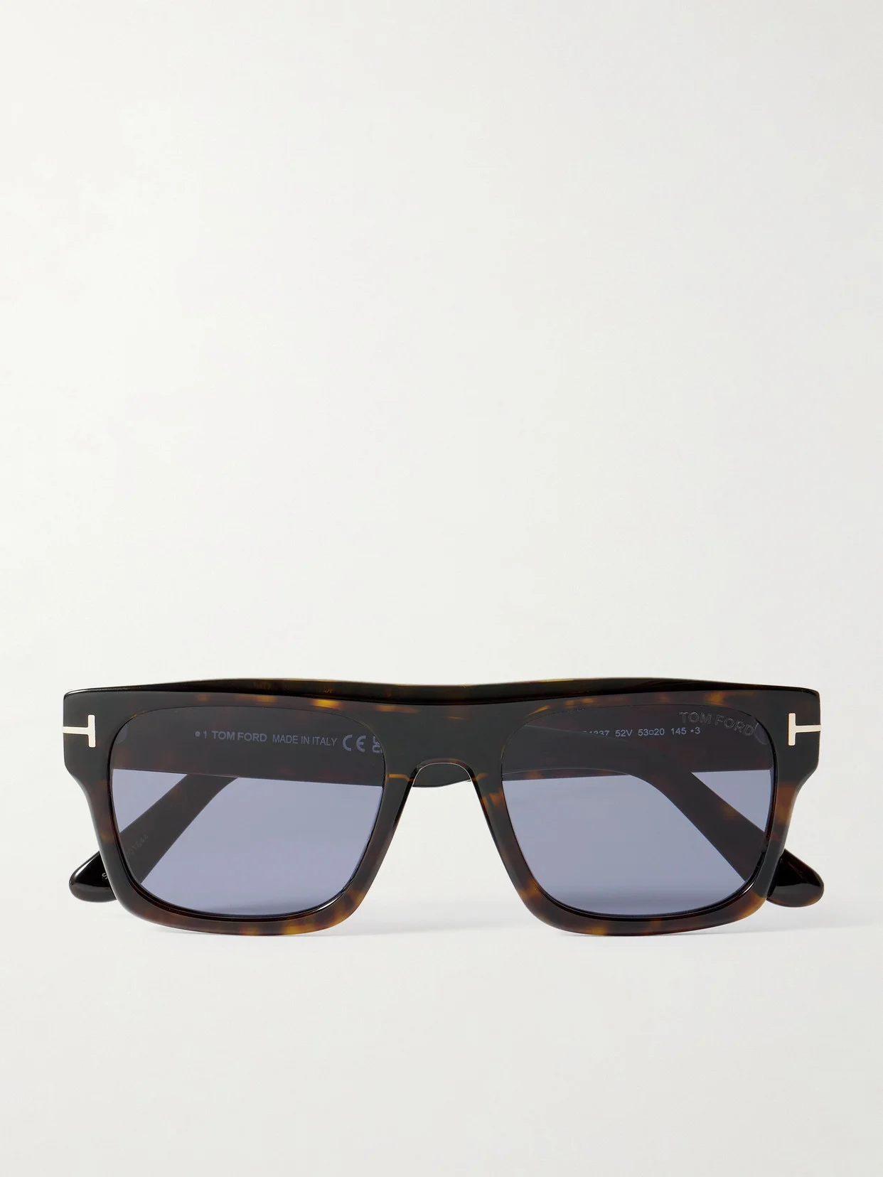 Cyrus Square-frame Tortoiseshell Acetate Sunglasses - 1