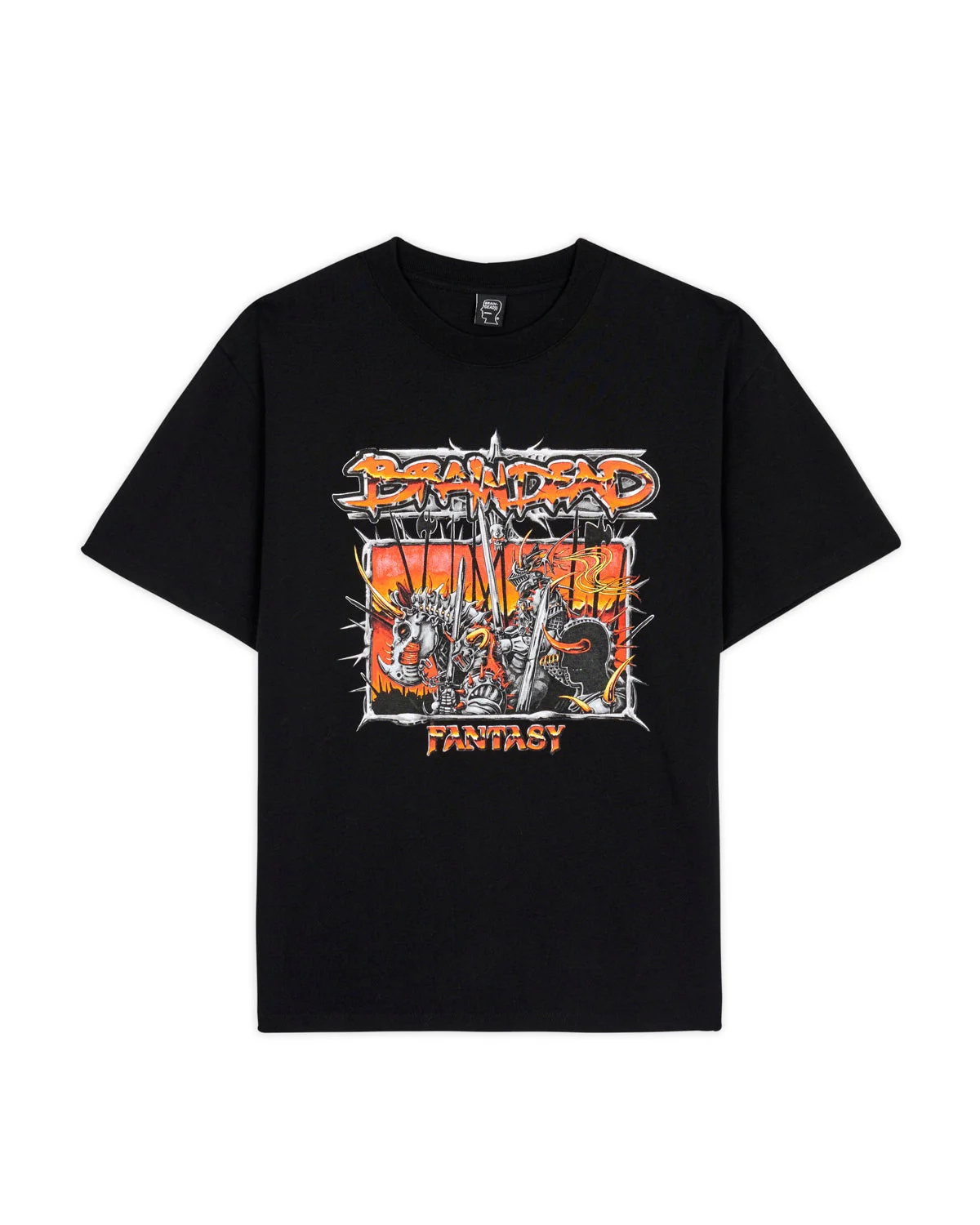 Brain Dead Fantasy Games Gomzé Knight T-Shirt - Black - 1