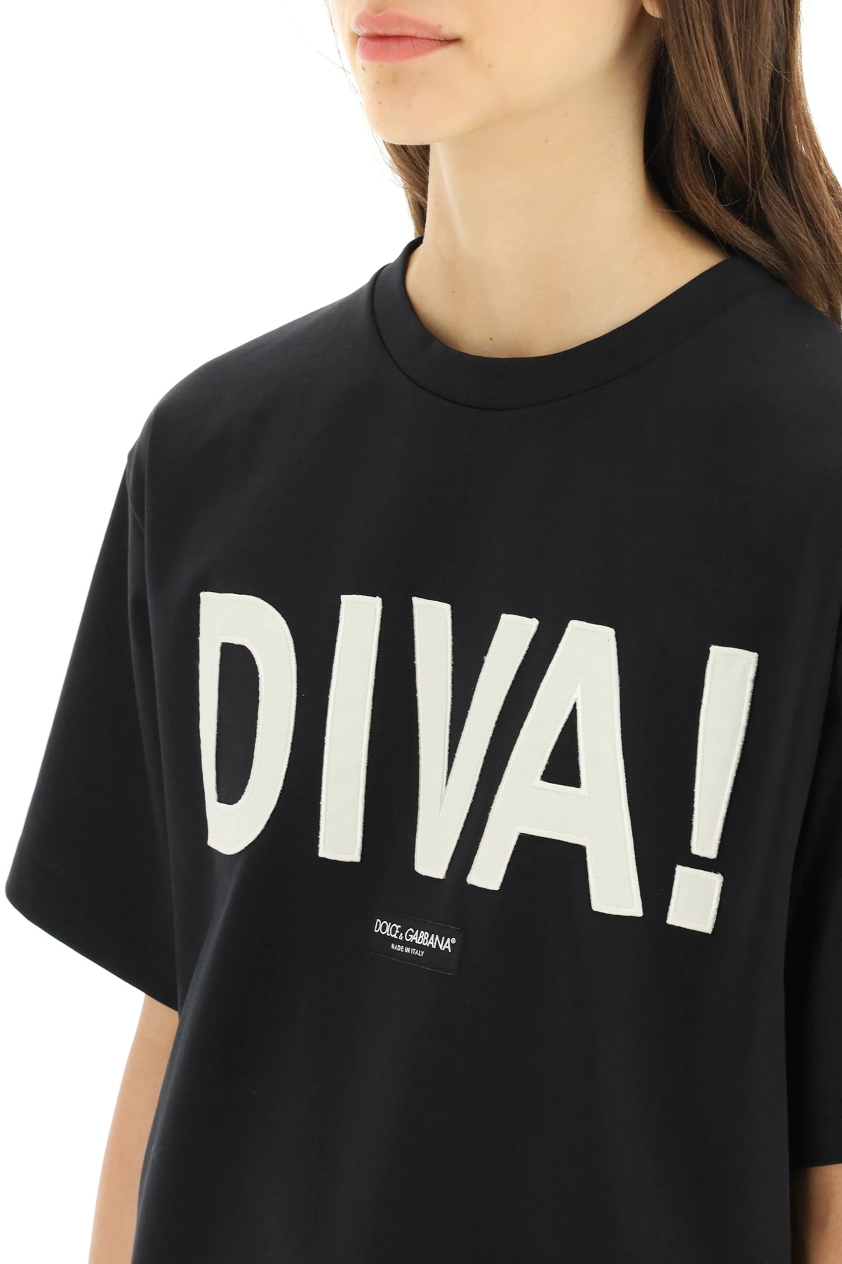 DIVA T-SHIRT WITH PATCH - 5