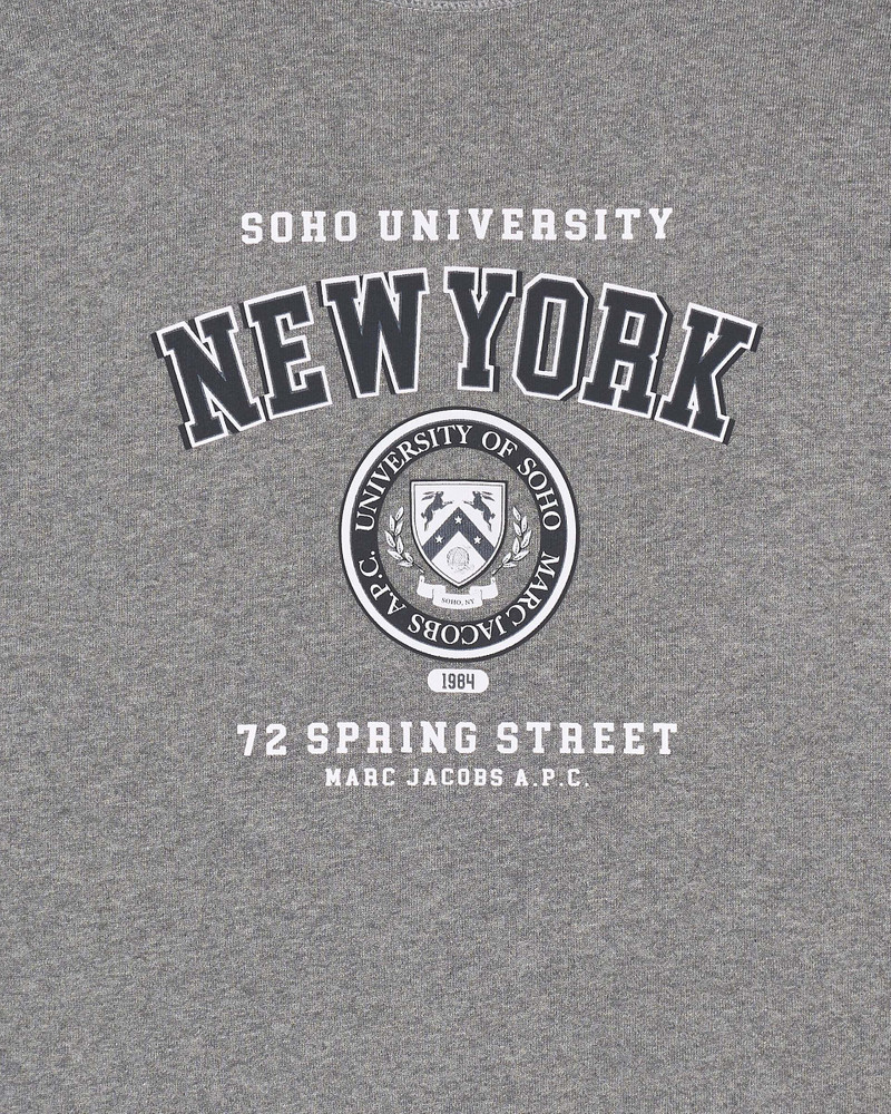 THE A.P.C. X MARC JACOBS SHRUNKEN NY CREWNECK 7