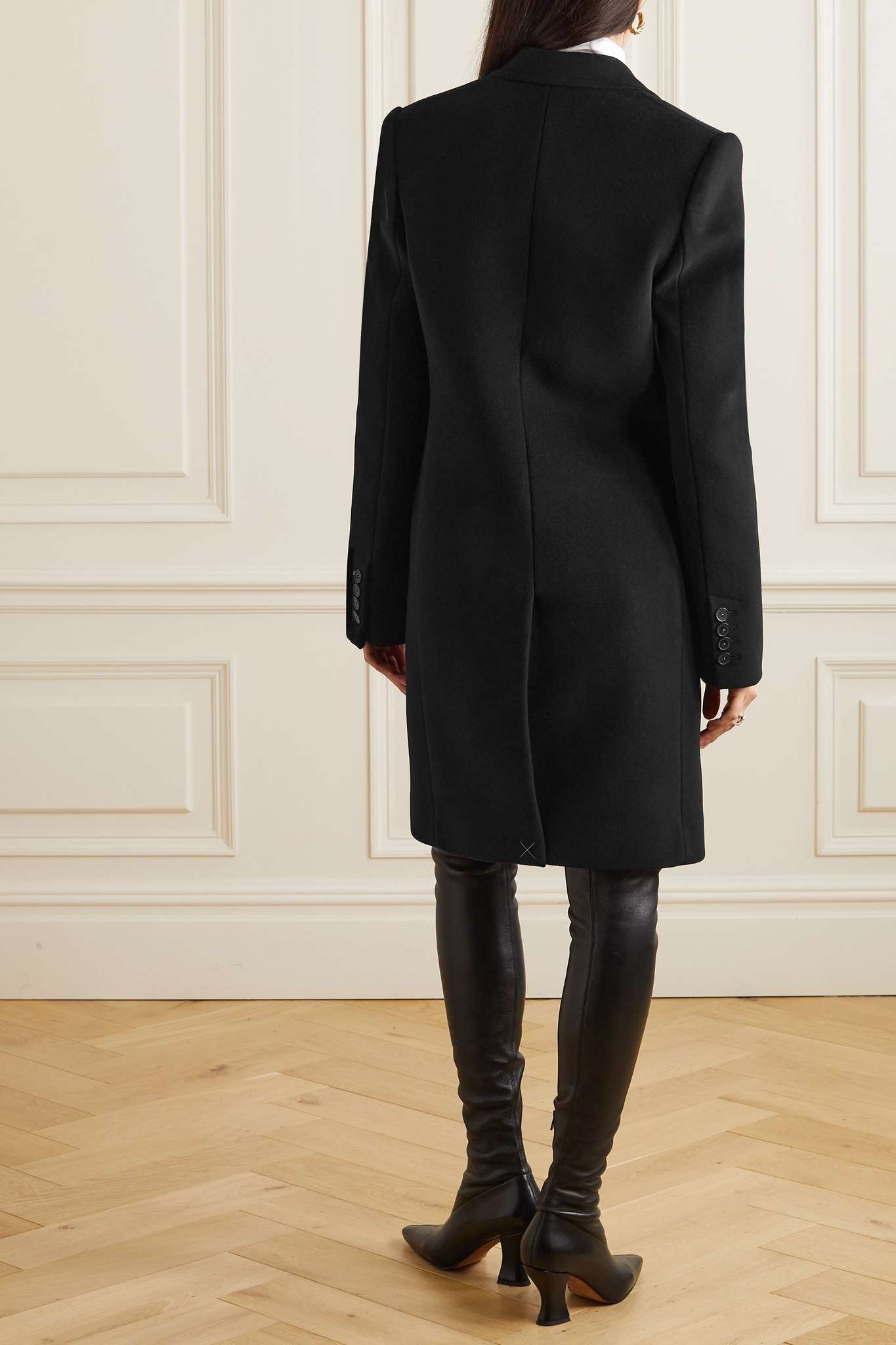 + NET SUSTAIN Bryce wool coat - 4