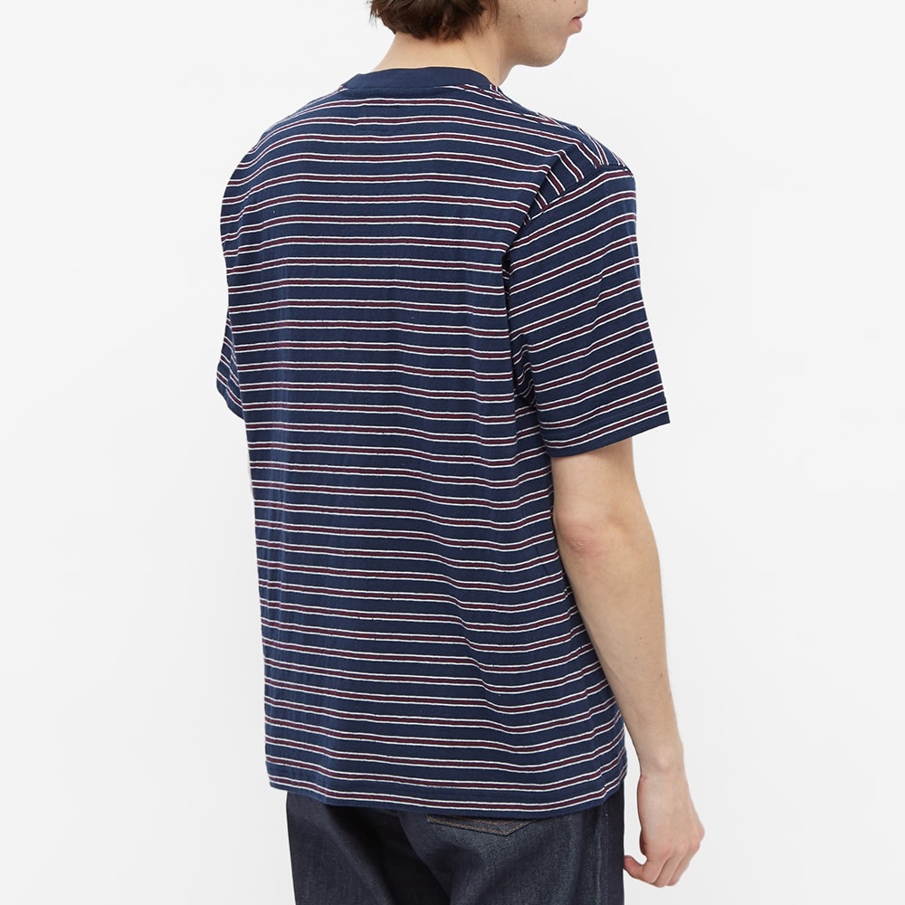 Beams Plus Nep Stripe Pocket Tee - 4