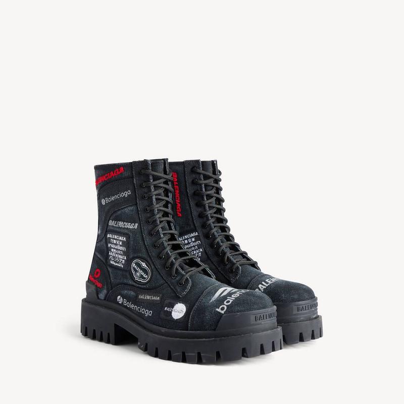 Men's Combat Strike Boot in Black 2