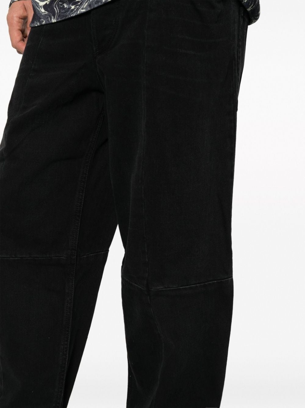 Javi wide-leg cotton blend trousers - 5