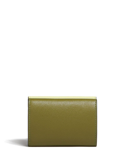 Marni colour-block leather wallet outlook