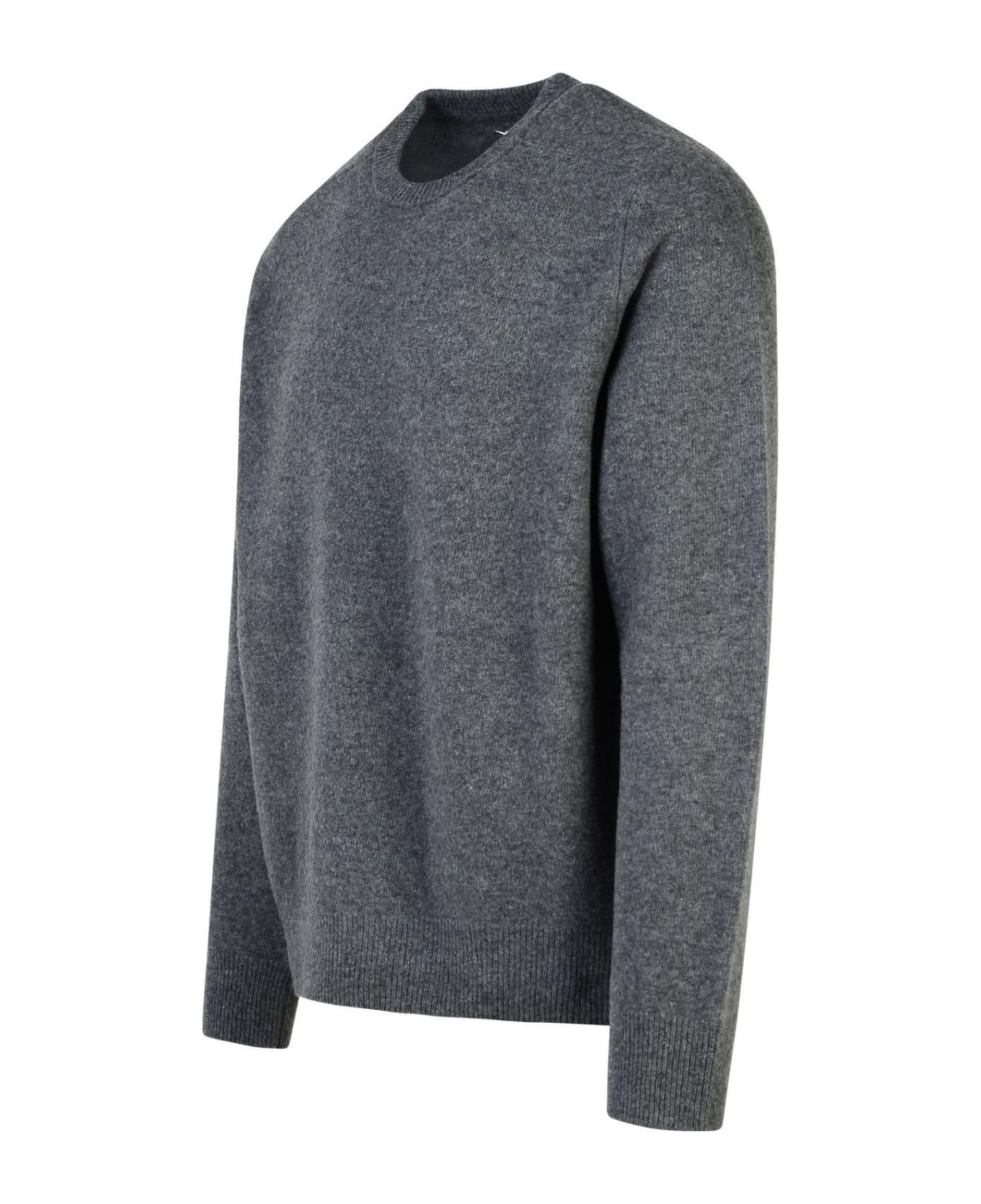 Grey Wool Sweater - 2