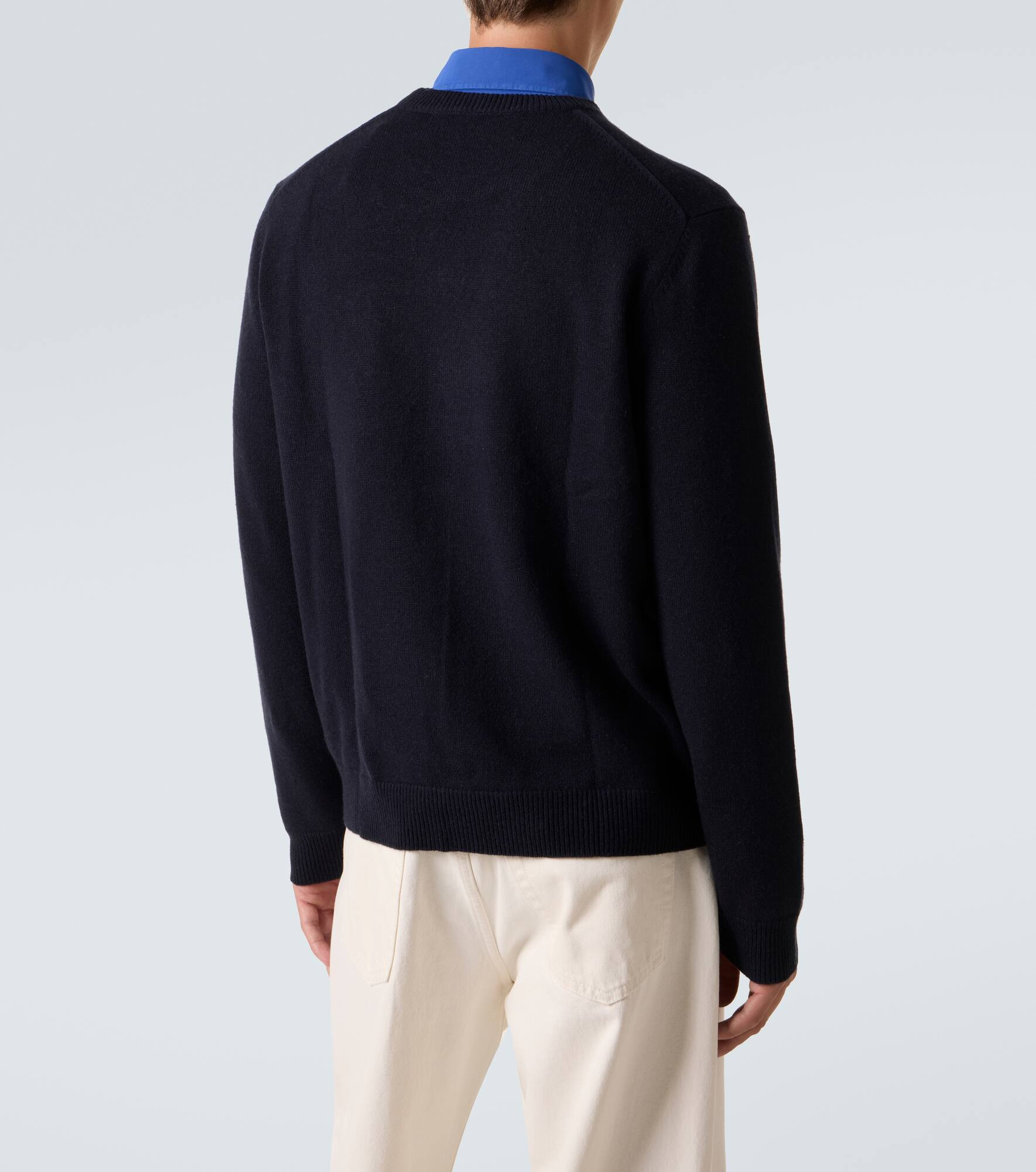Argyle cashmere sweater - 4