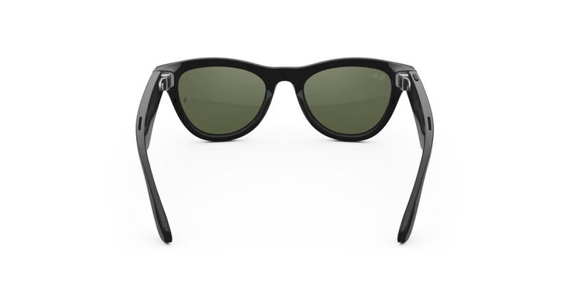 Ray-Ban Meta Skyler (Gen 2) Shiny Black Green Lenses 4