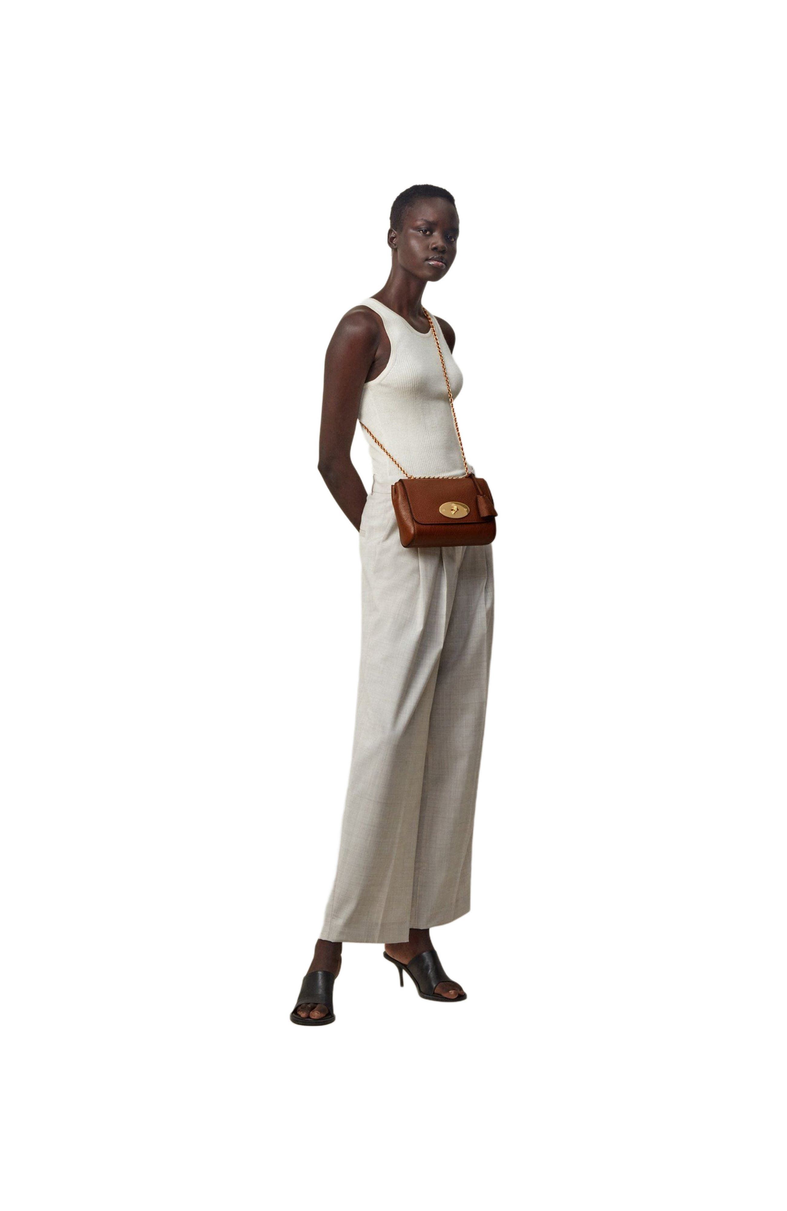 Lily Convertible Leather Shoulder Bag - 6