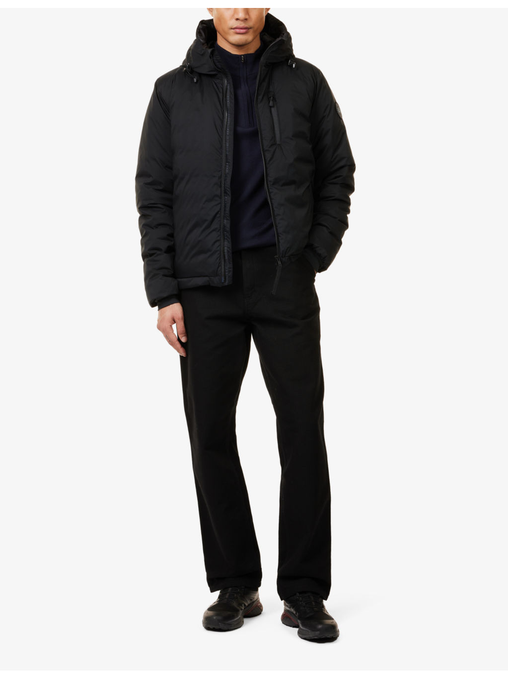 Lodge Brand-Patch Regular-Fit Shell Jacket - 2