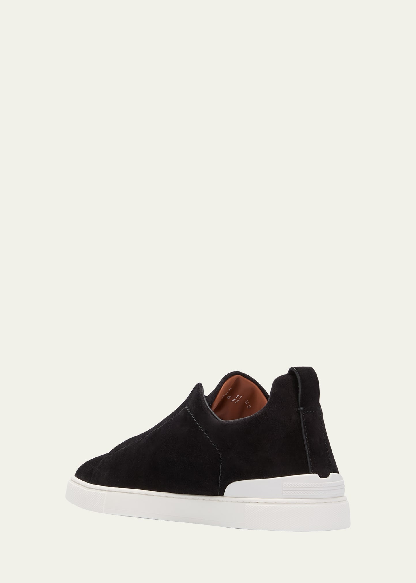 Men's Triple Stitch Suede Sneakers - 4