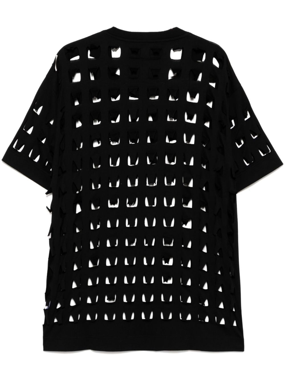 cut-out detail T-shirt - 2