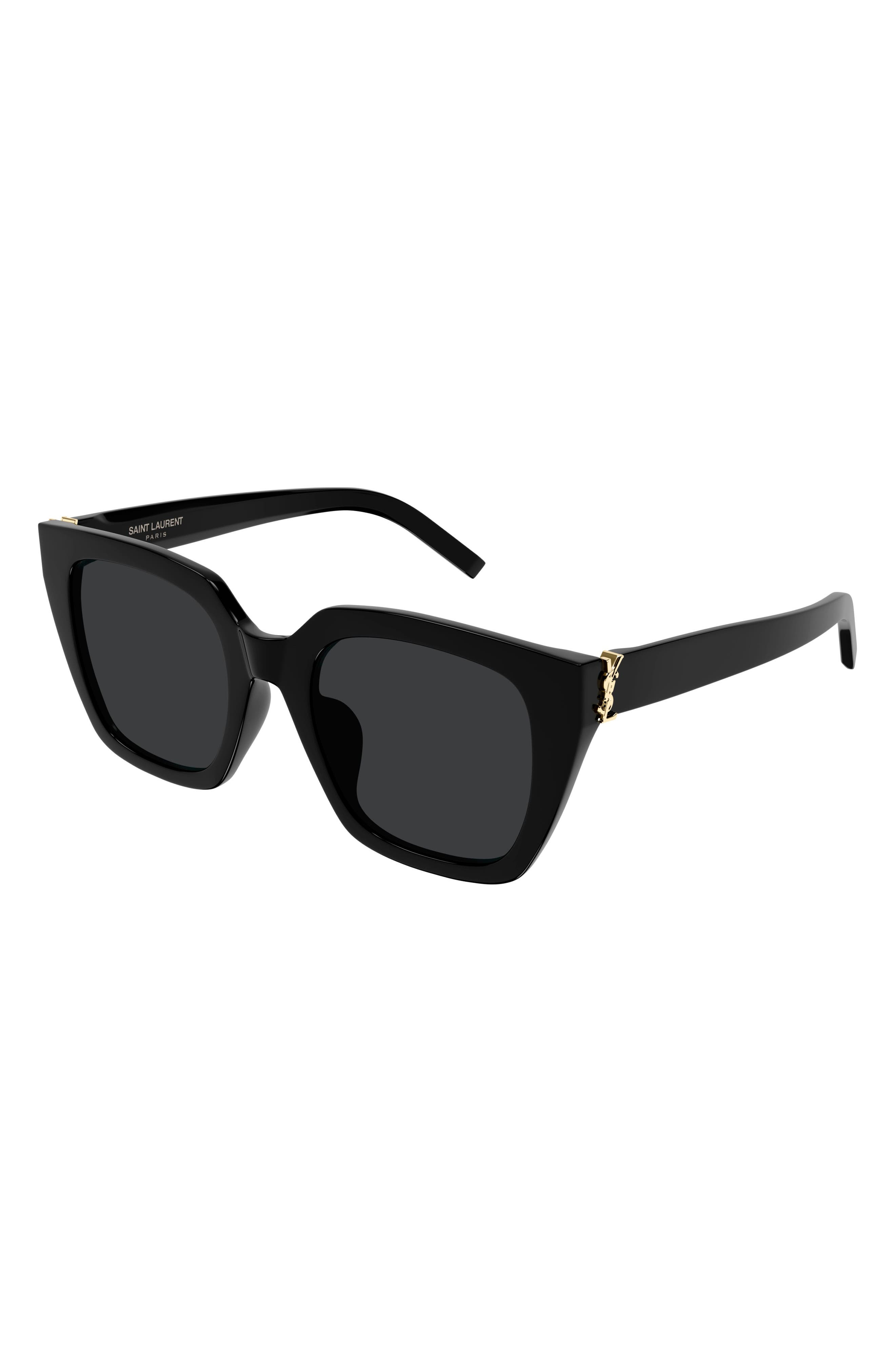 Saint Laurent 51mm Cat Eye Sunglasses in Black at Nordstrom - 2