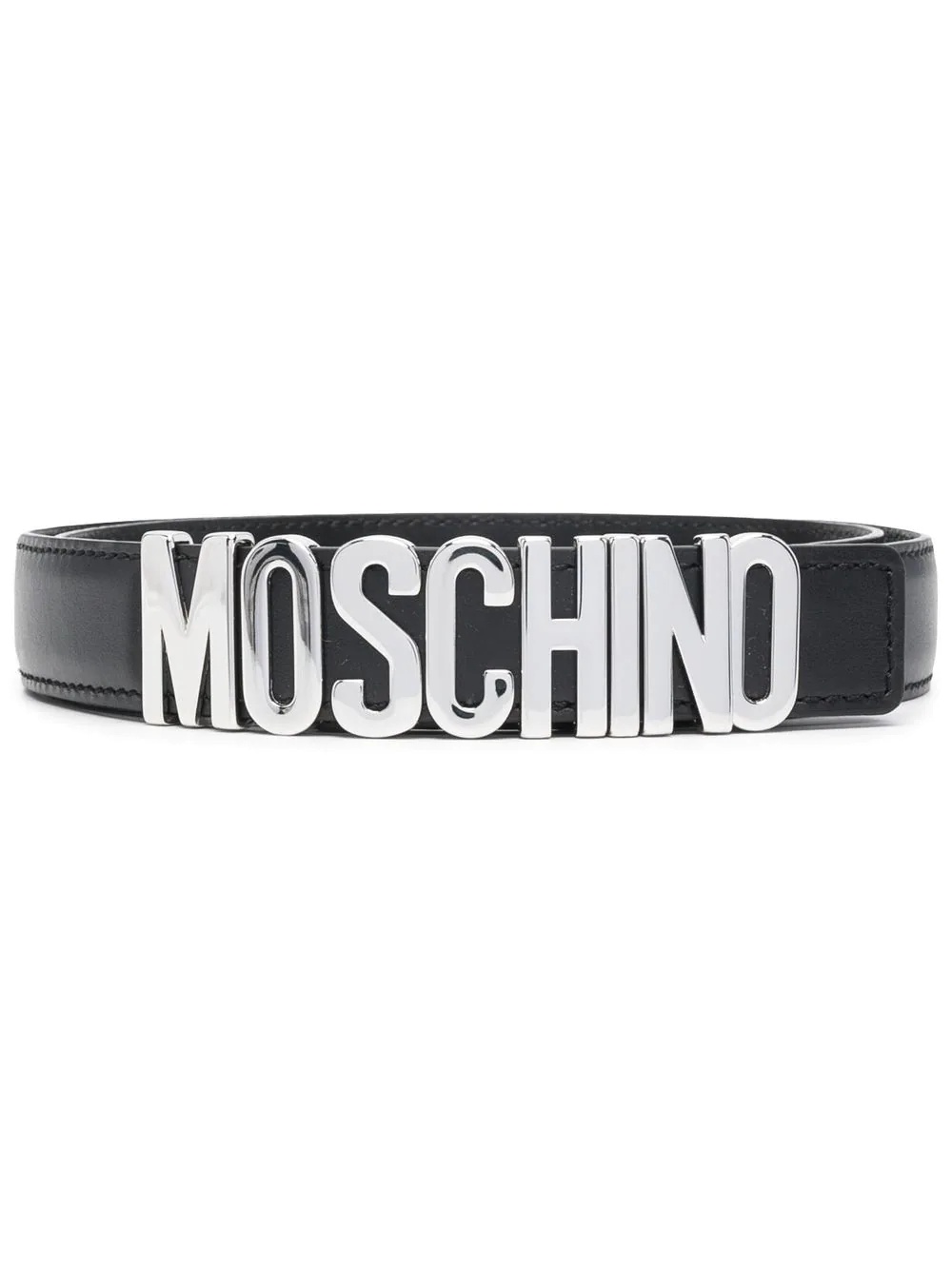 logo-buckle belt - 1