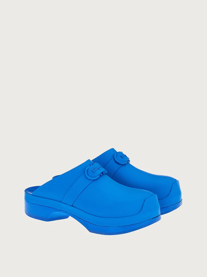 FERRAGAMO CLOGS WITH GANCINI ORNAMENT outlook