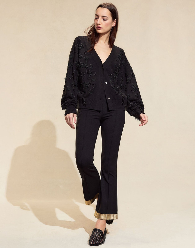 CYNTHIA ROWLEY Paloma Boyfriend Cardigan outlook