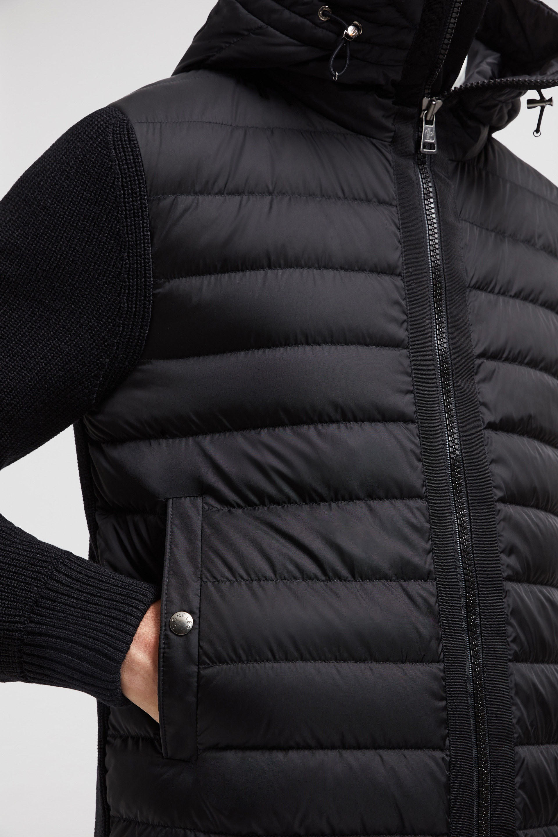 Moncler Padded Wool Hoodie | REVERSIBLE