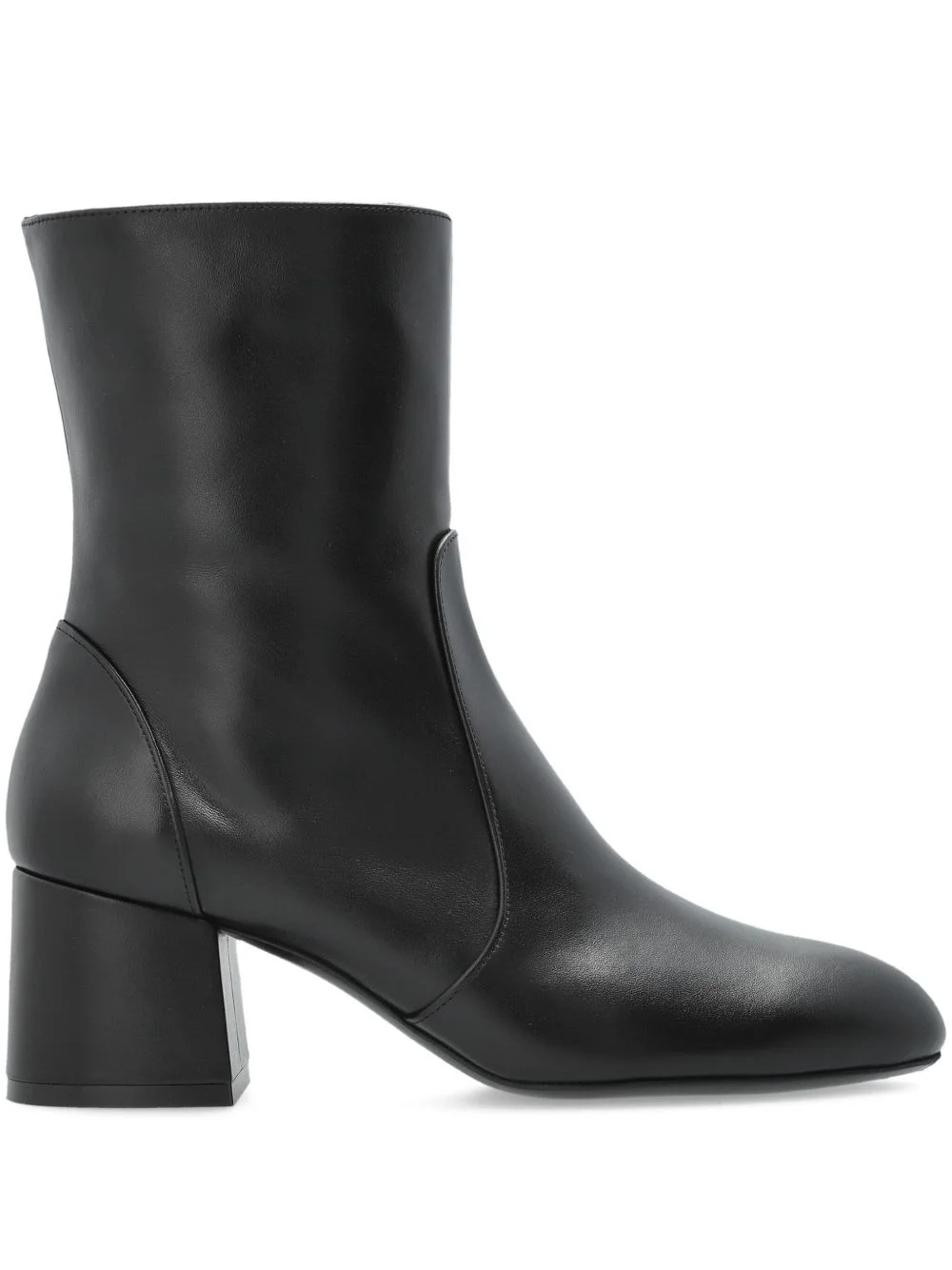leather ankle-length boots - 1