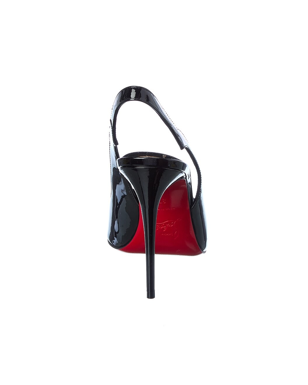 Christian Louboutin Hot Chick Sling 100 Patent Slingback Pump - 3