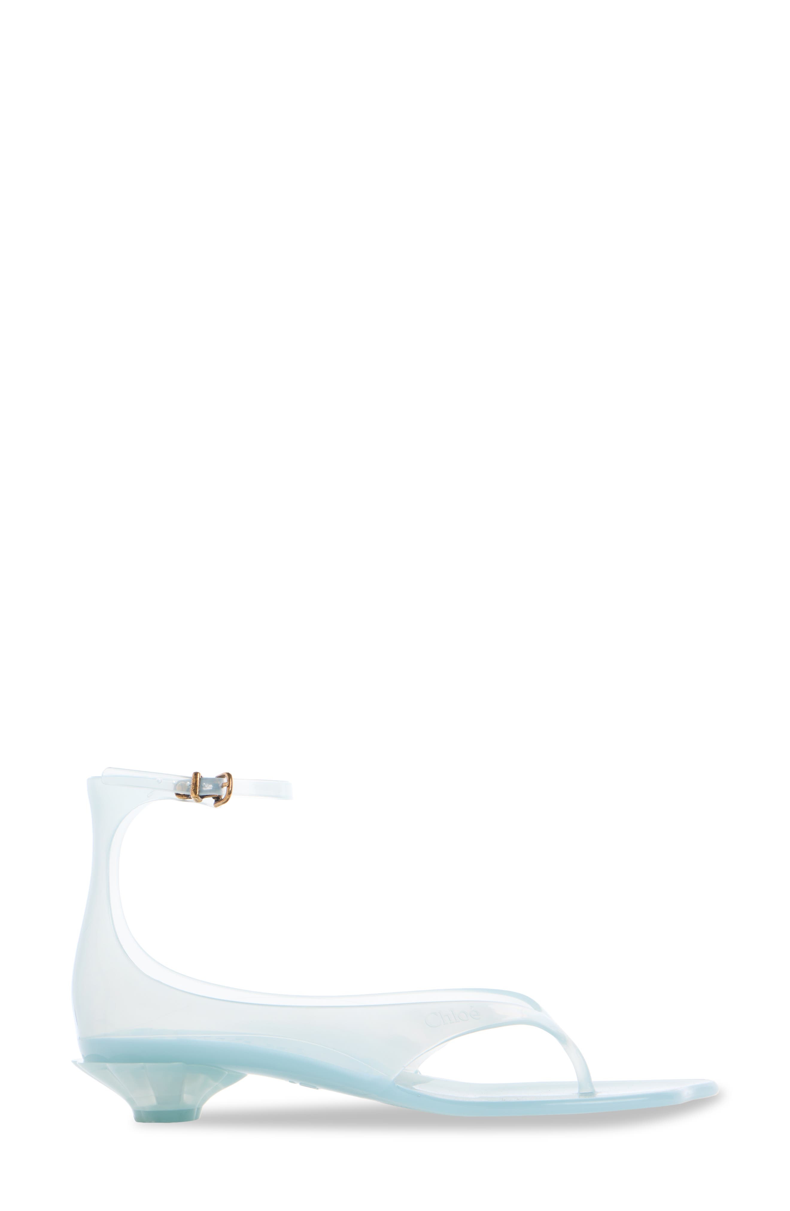 Chloé Jelly Ankle Strap Sandal in Spearmint at Nordstrom - 3
