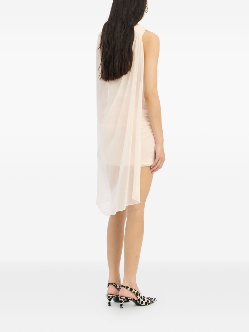 cape-detail mini dress 3