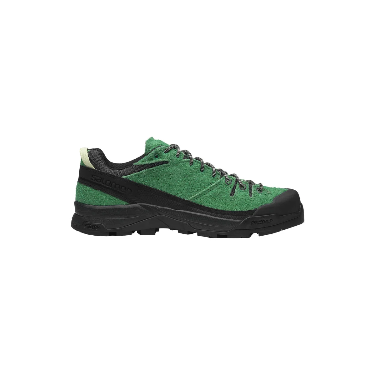 X-ALP SUEDE SNEAKERS (BLACK/PARAKEET/PATINA GREEN) - 1