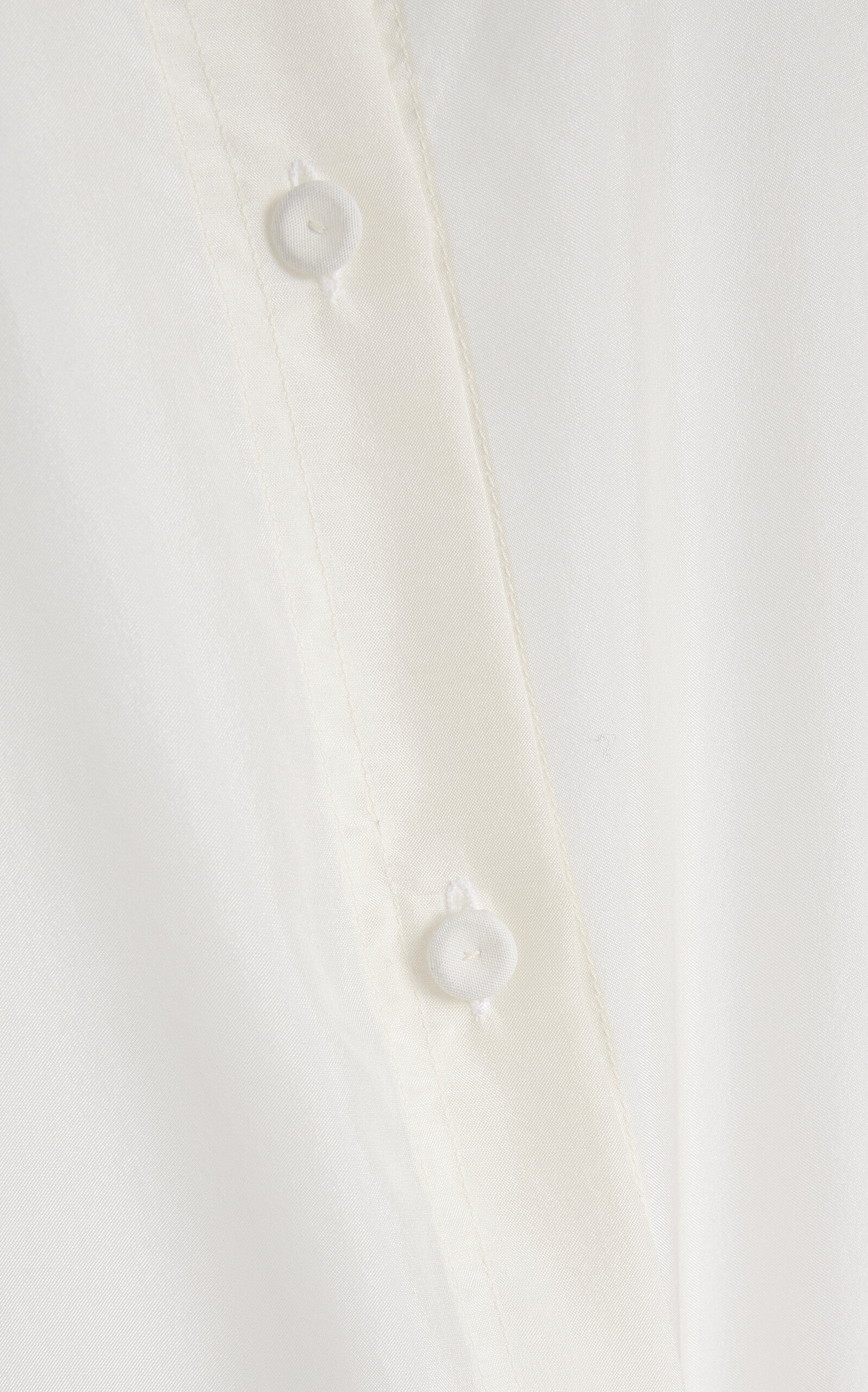 Sheer Silk Shirt ivory - 5