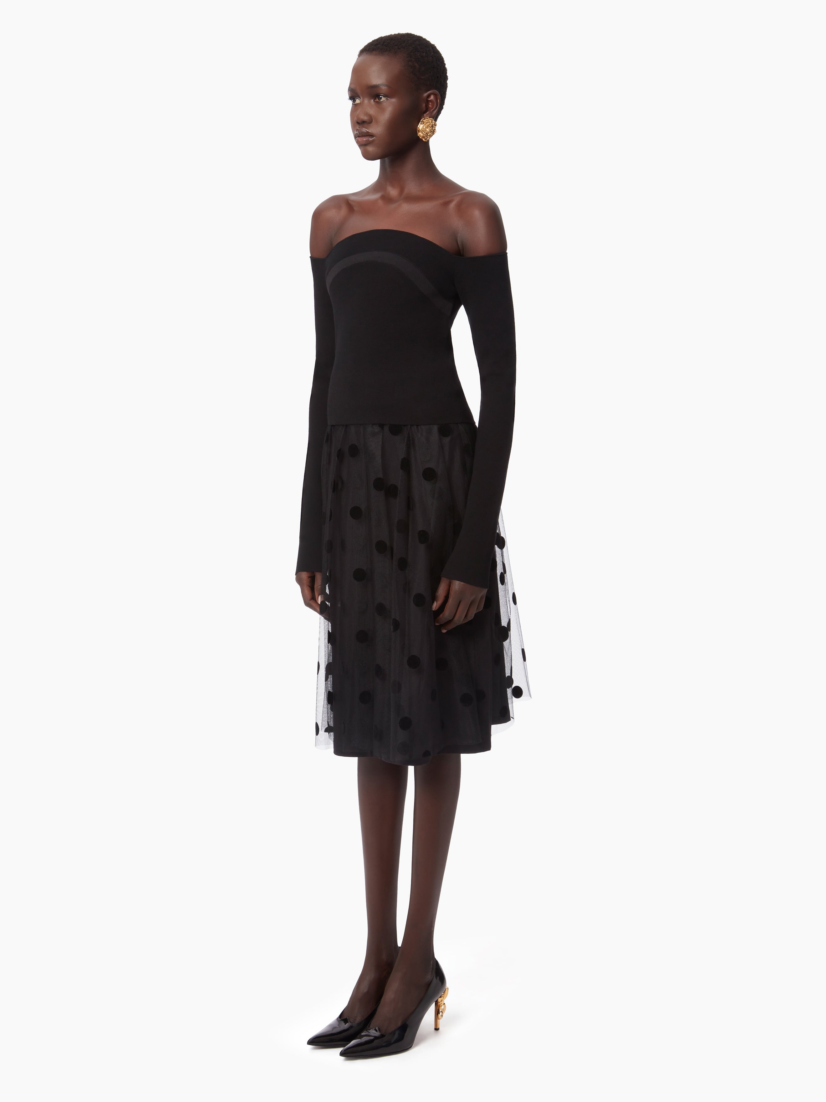 BARDOT NECKLINE TOP - 4