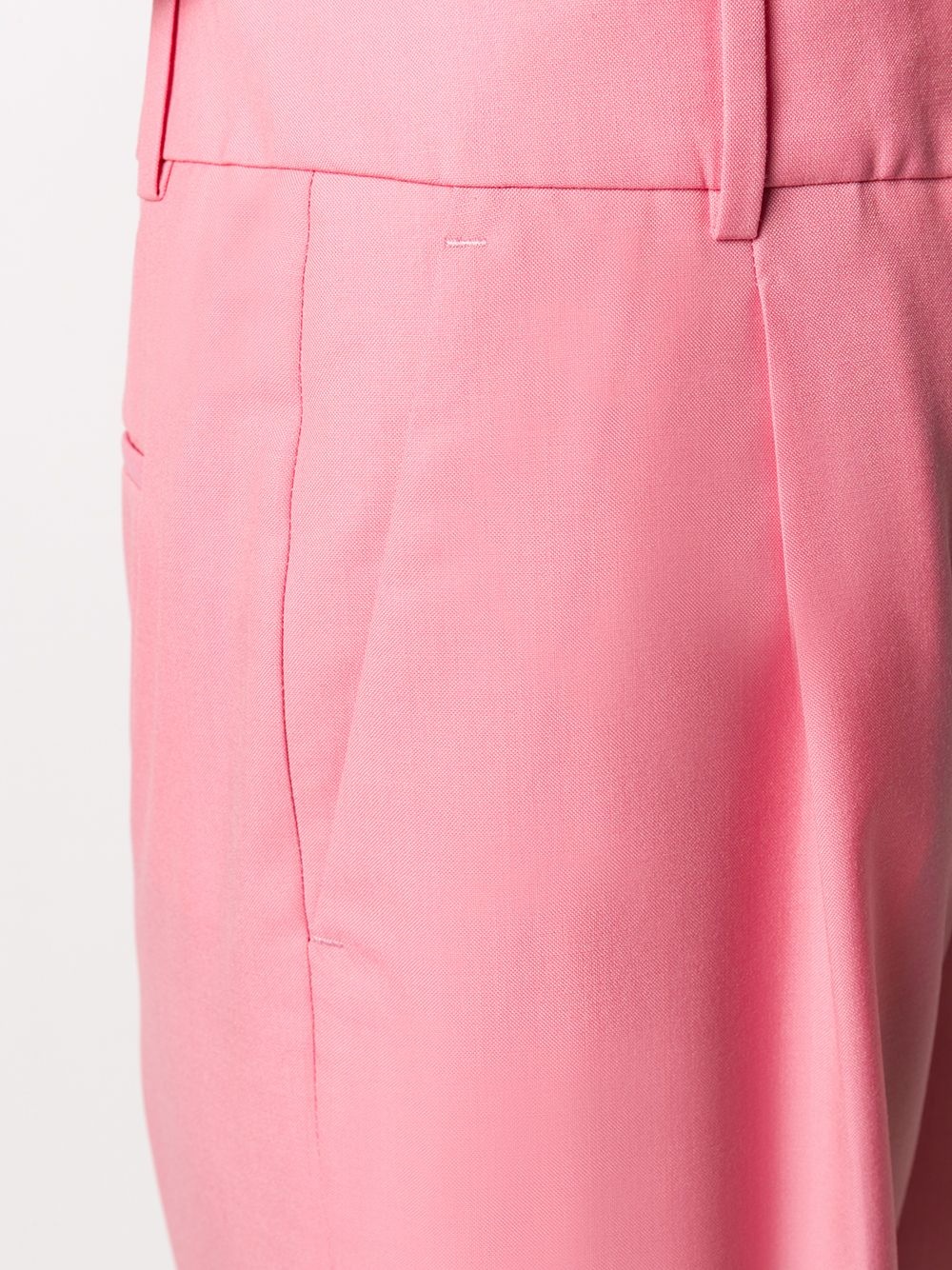 high-waisted tailored trousers - 5