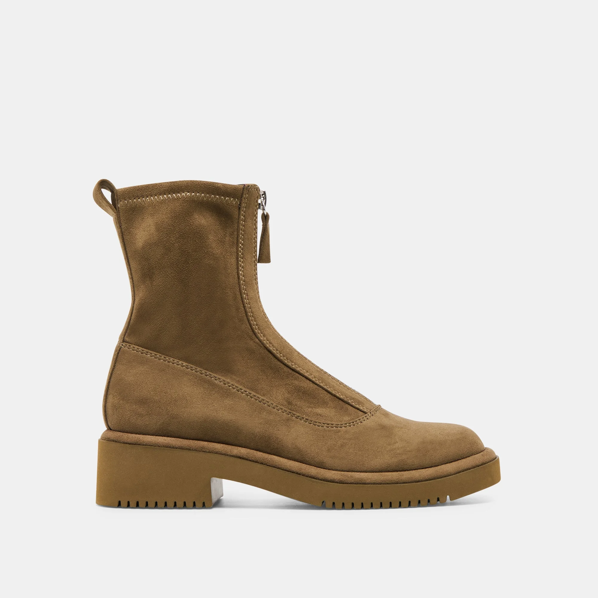 SHANTE BOOTS DK OLIVE STELLA SUEDE - 1