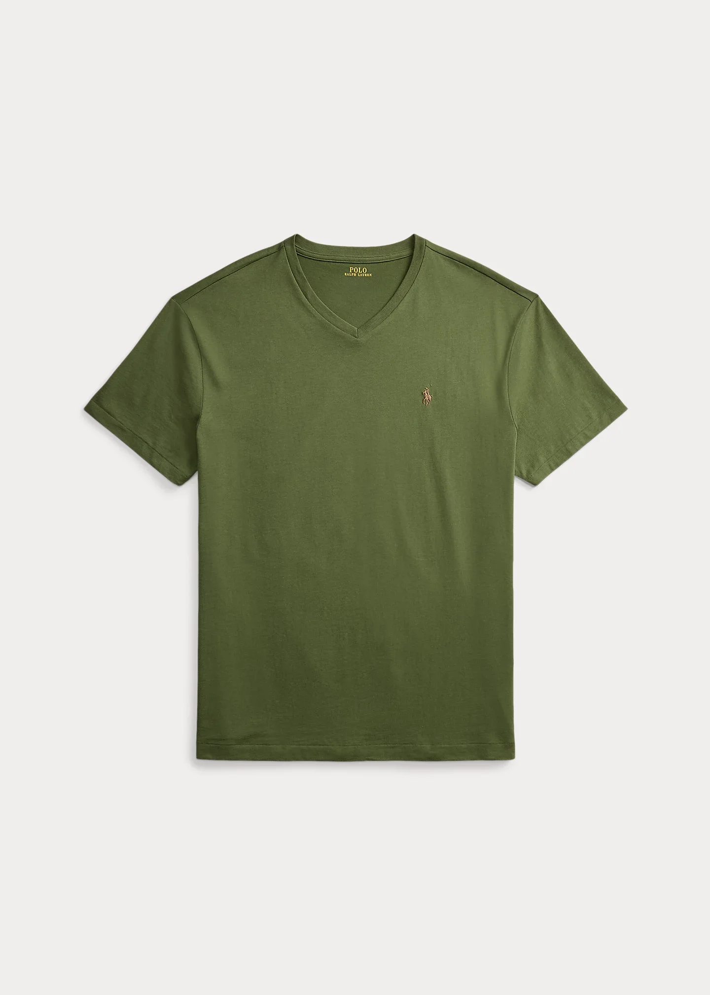 Classic Fit Jersey V-Neck T-Shirt - 1