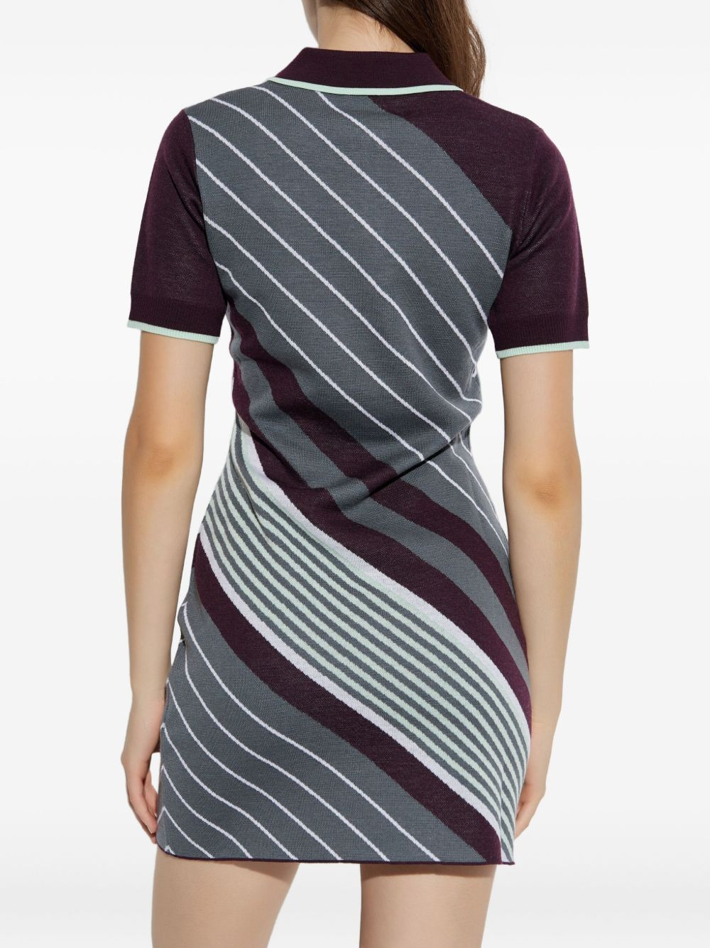 striped polo dress - 4