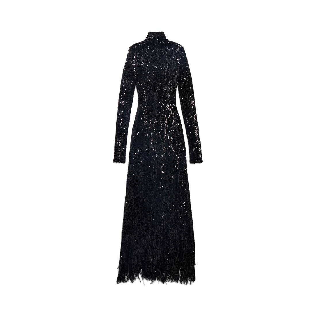 Women's Cover Dress in Black - 7