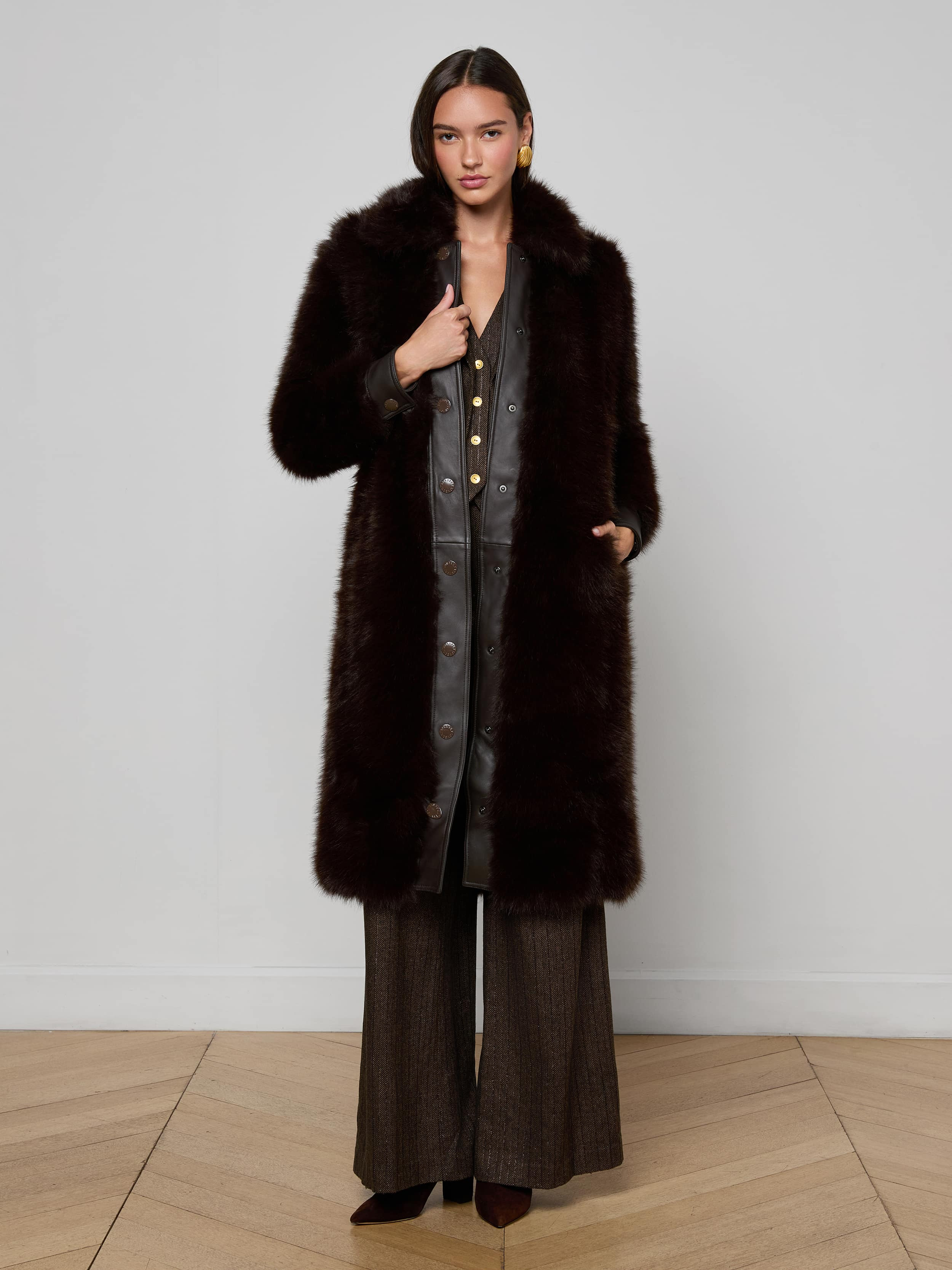 Irisa Faux Fur Coat - 2