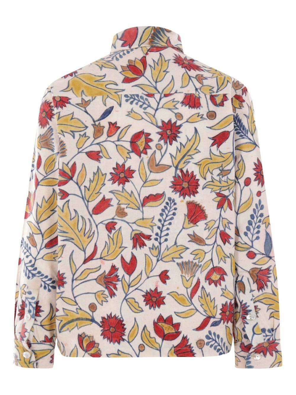 floral-print shirt - 2