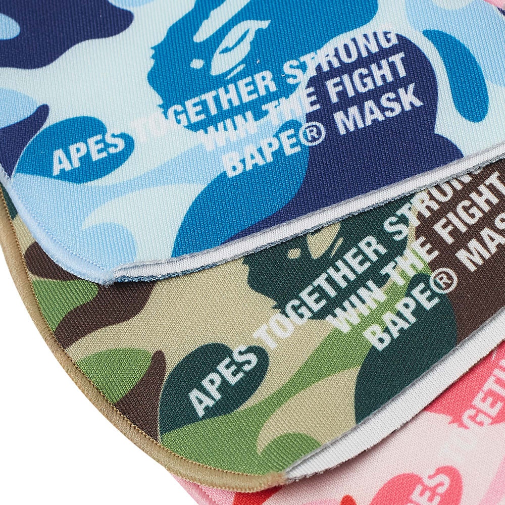 A Bathing Ape ABC Camo Mask - 3 Pack - 2