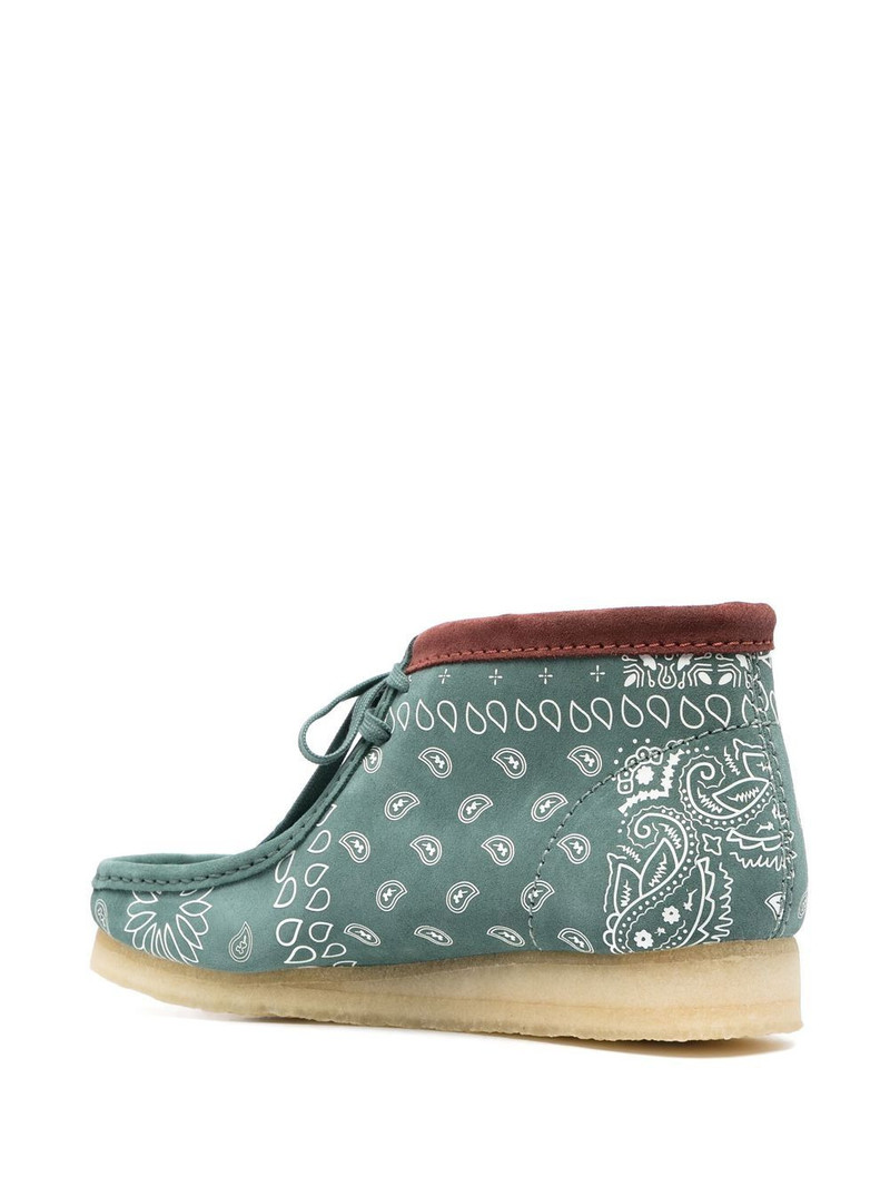 Wallabee lace-up boots 3