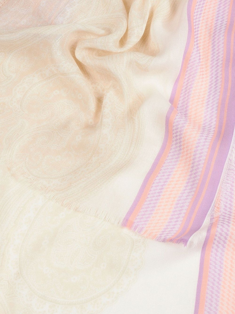 Etro paisley-print scarf outlook