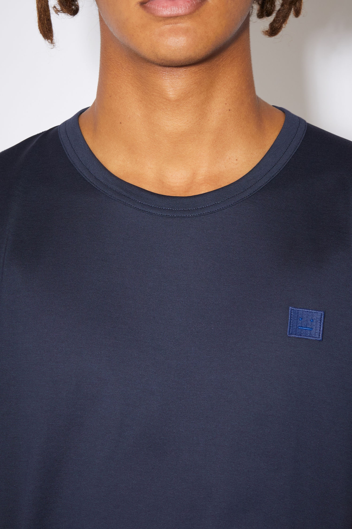 Crew neck t-shirt - Navy - 5