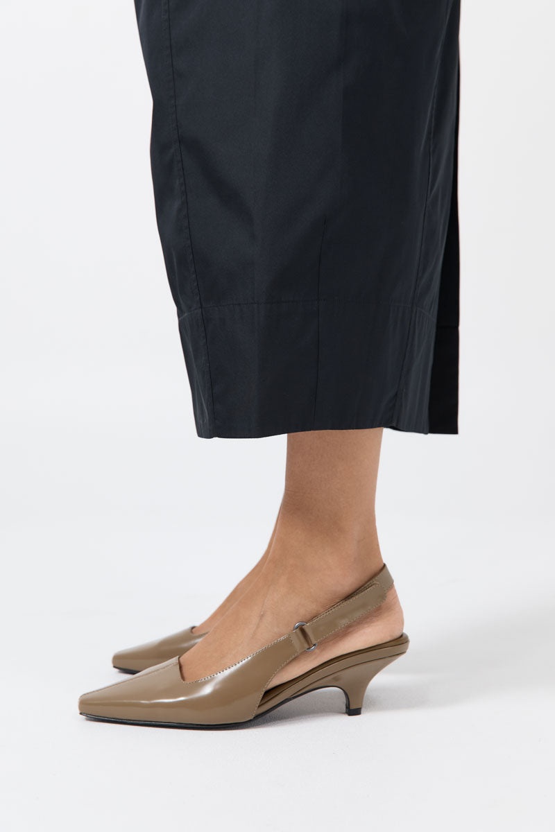 Utility Sling Back Heel - Oak - 3