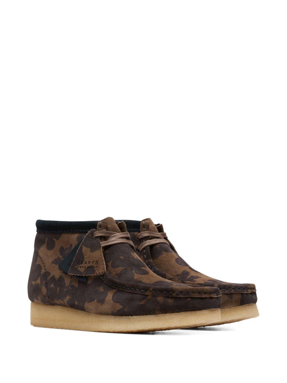 Wallabee "Black/Khaki" boots - 2
