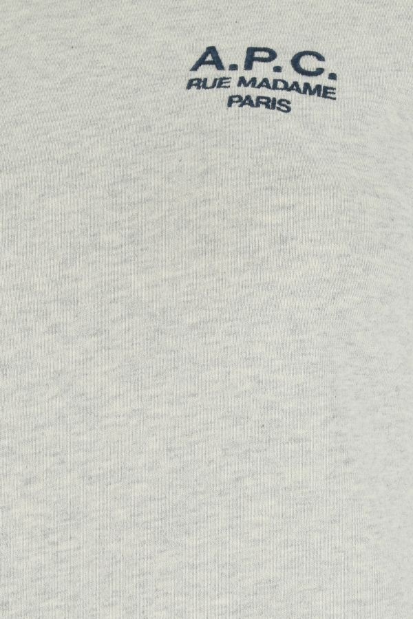 ☆送料・関税込☆A.P.C.★アーペーセー GREY COTTON SWEATSHIRT A.P.C. Melange grey cotton sweatshirt | gebnegozionline