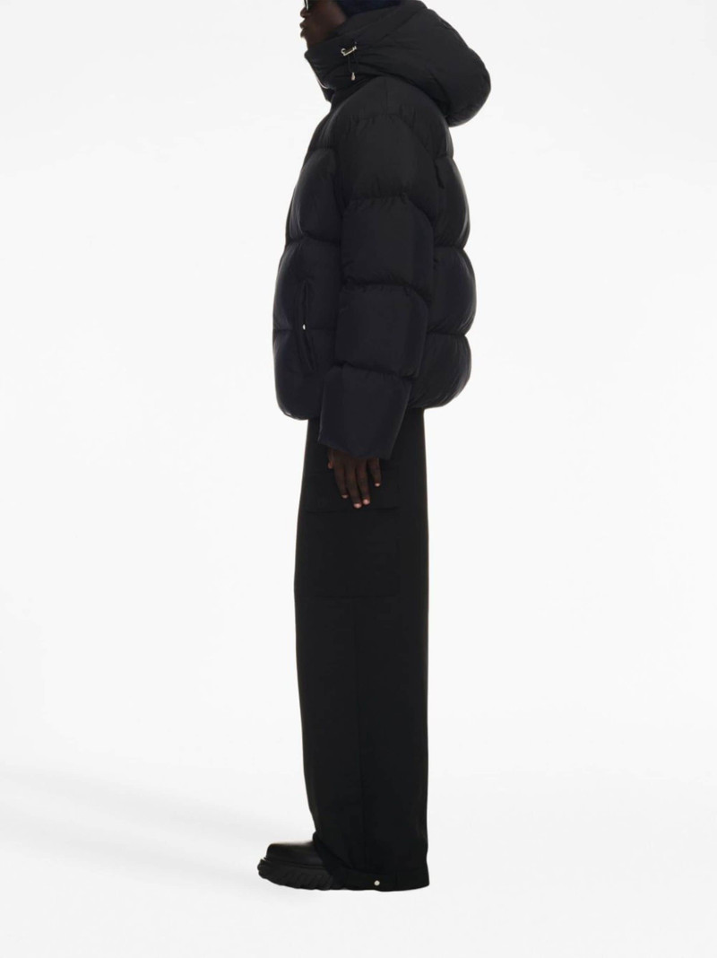 zip-fastening padded jacket 3