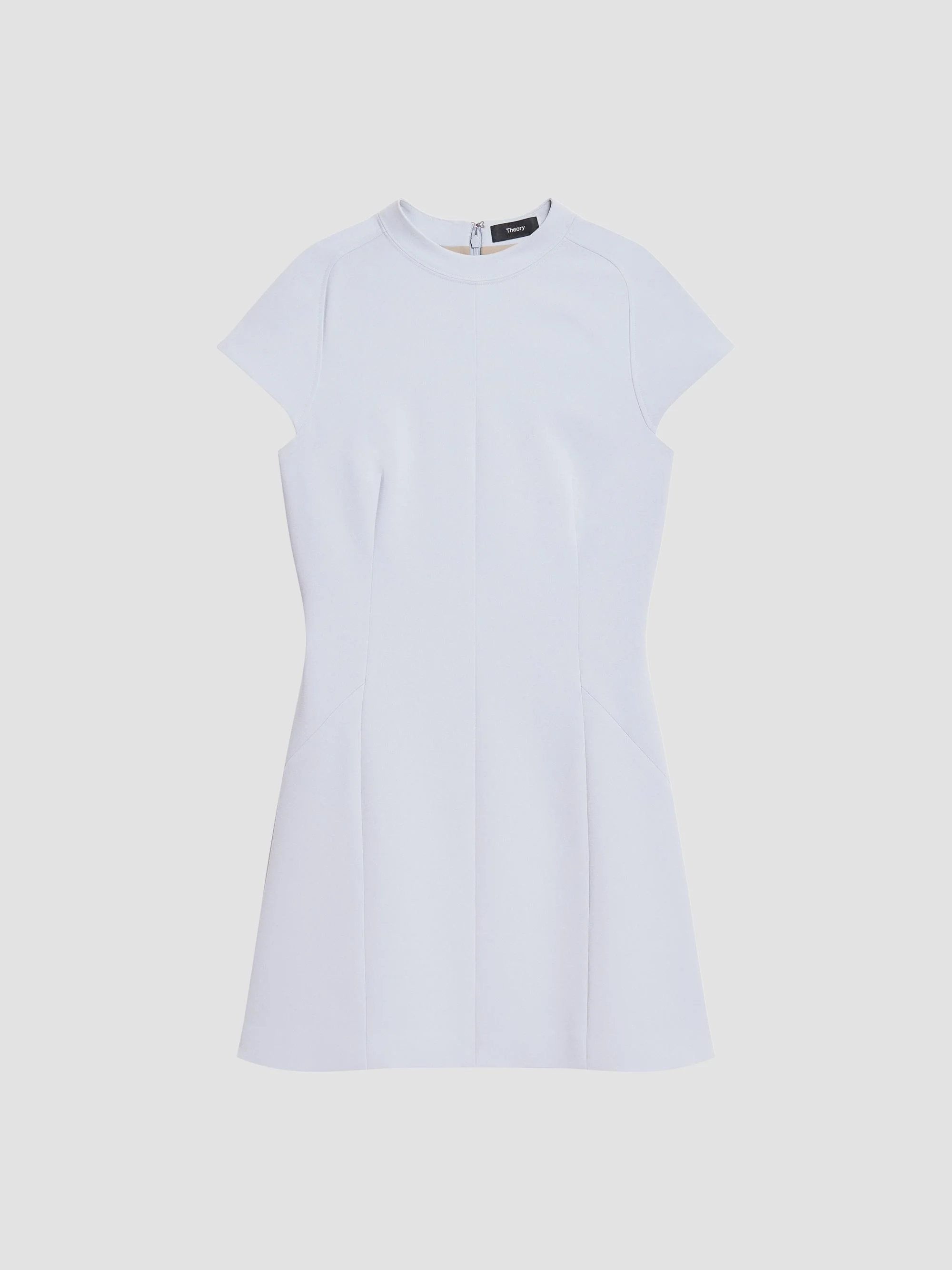 Women's Cap-Sleeve Mockneck Mini Dress - Luna - 1